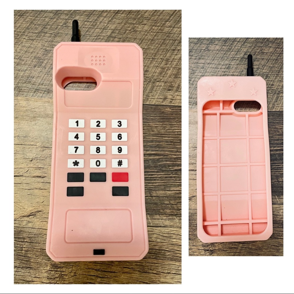 iPhone Plus - Pink 80s Novelty Case